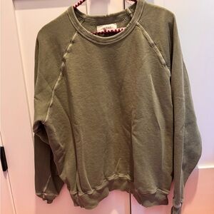 The Great college Olive Green Sweatshirt size 3